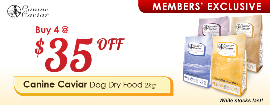 Canine Caviar Dog Dry MOP